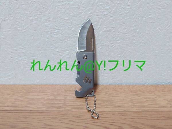 折りたたみナイフ ミニ 小型 ステンレス キーホルダー キャンプ アウトドア フィッシング