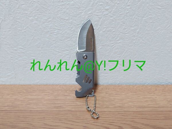 折りたたみナイフ ミニ 小型 ステンレス キーホルダー キャンプ アウトドア フィッシング