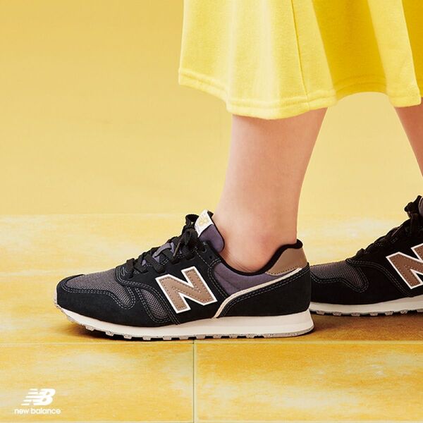 New Balance 373 スニーカー ブラック 23.5cm