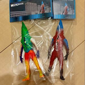 新品未開封 ナナシB ソフビ フィギュア グリッドマン 通常版 蓄光版