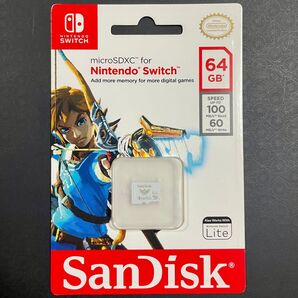 【新品・未開封】Nintendo Switch用 microSDXCカード ゼルダの伝説デザイン仕様