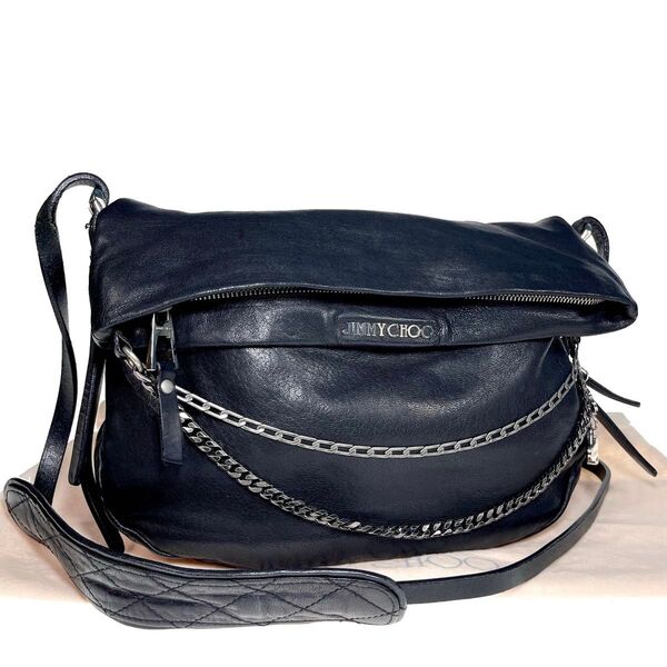 JIMMYCHOO チェーン ショルダーバッグ a702
