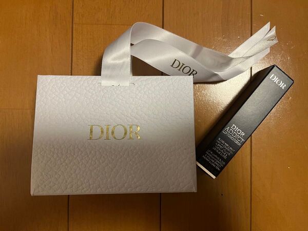 DIOR ディオール ラッピング リップ 黒 空箱 紙袋 プレゼント Dior