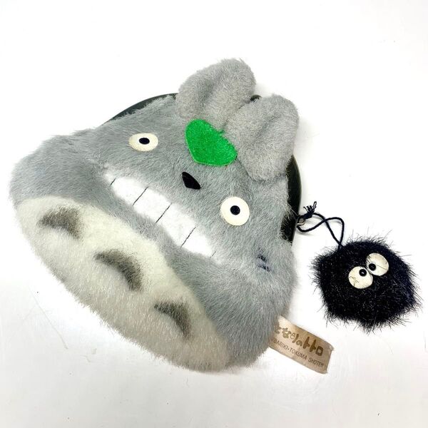 ジブリ となりのトトロ がま口財布 お財布 ポーチ 小物入れ まっくろくろすけ