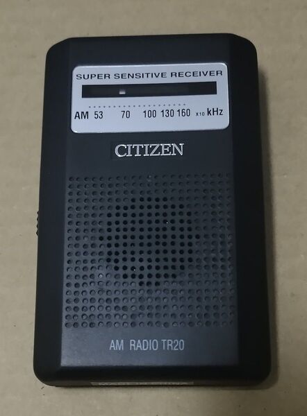 CITIZEN TR20 AMラジオ