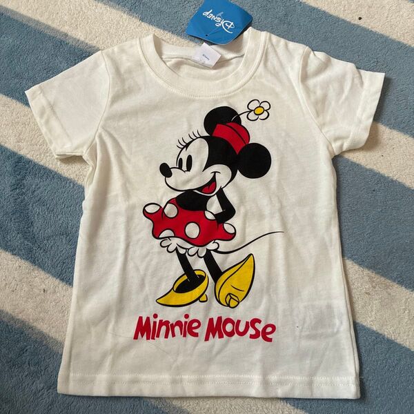 ディズニー ミニーマウス Tシャツ 100cm ホワイト