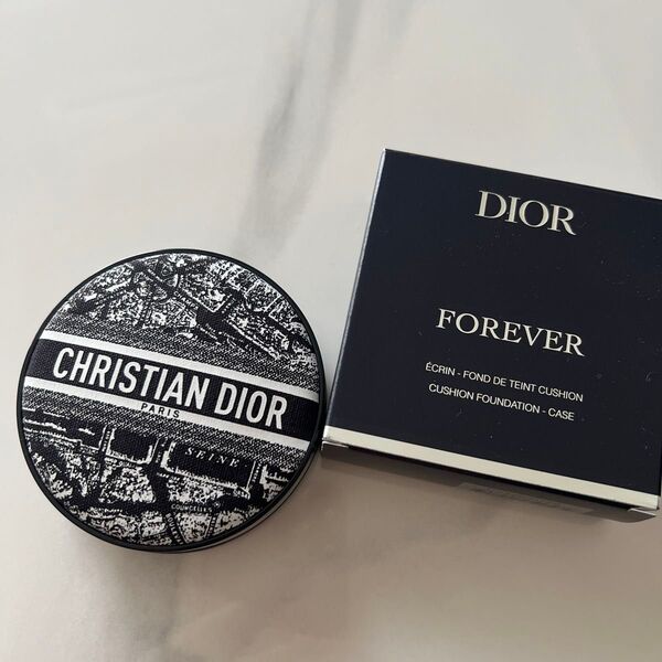 新品 ディオール クッションファンデーションケース プランドゥパリ 限定品 ケースのみ DIOR ディオールスキン フォーエヴァー