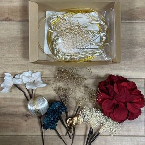 【美品】髪飾り 成人式 花 髪飾り 和装 卒業式