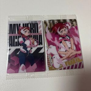 ヒロアカウエハース カード 麗日お茶子