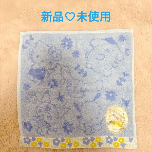 【新品・未使用】サンリオ 花柄ハンカチ