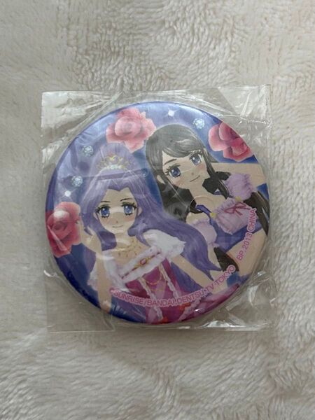 最終値下げセール中!【送料無料】希少 激レア アイカツ初期衣装缶バッジ美月&蘭 新品未開封品
