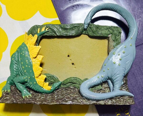 フォトスタンド 立体 3D 恐竜 写真立て