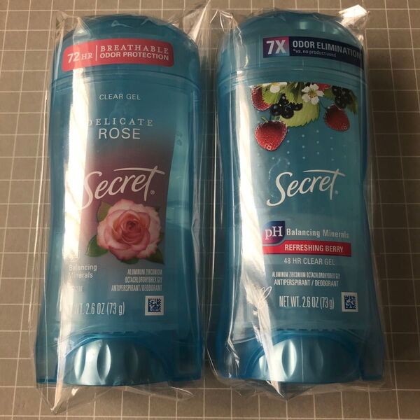 シークレット secret デオドラント 制汗剤 ローズ & ベリー