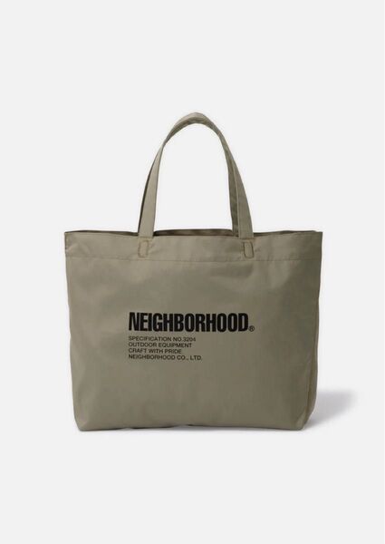 NEIGHBORHOOD NH X HELINOX . TOTEBAG M OLIVE DRAB 新品即決 国内正規 25SS