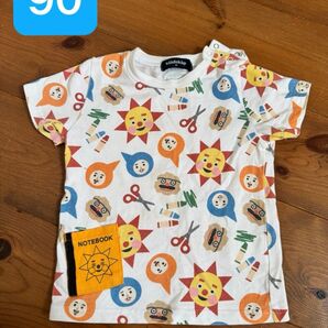 ひらめき工房 ノージー シナプー Tシャツ 90 半袖 総柄 キッズ クレードスコープ
