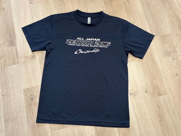 プラクティスシャツ練習用TシャツネイビーM美品