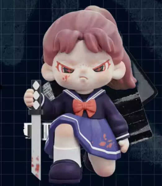 TNTSpace×Dora 近寄るなシリーズ 不良女子高生 可愛フィギュア ガールズ マスコット