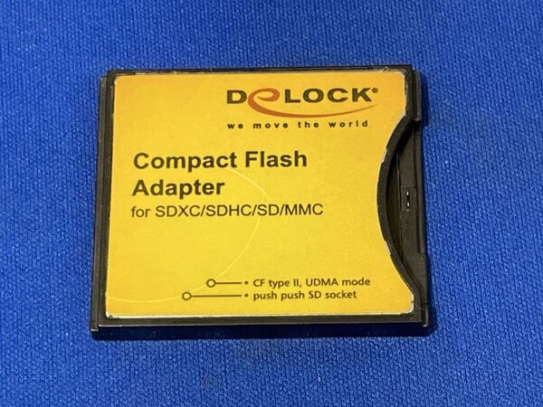 Delock SDカード→CFカード 変換アダプター