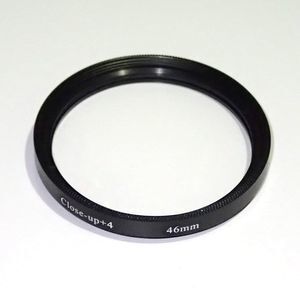 クローズアップレンズ フィルター 接写 マクロ +4 46mm