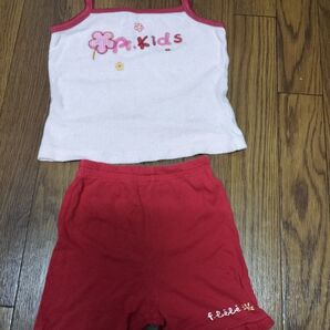 タンクトップ+パンツセット 90cm〜 キッズ