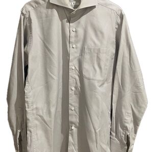 スーツセレクト 長袖シャツ グレー系