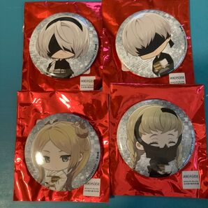 NeiR Automata トレーディング 缶バッチ4種セット