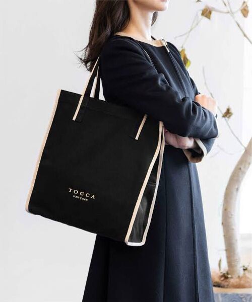 TOCCA STRADA CANVAS TOTE L トートバッグ L 新品タグ付き