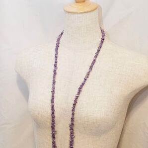 【希少品】チャロアイトネックレス【パワーストーン・ヒーリングストーン】