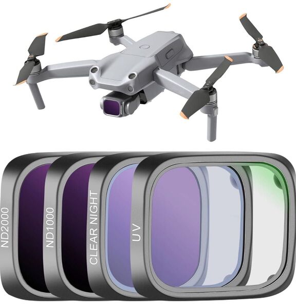 E61】NEEWER 4パックマルチコーティングドローンフィルター DJI Mavic Air 2Sに対応