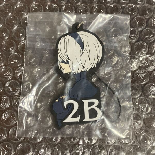 【未開封】2B ラバーストラップ 放送記念くじ ニーアオートマタ