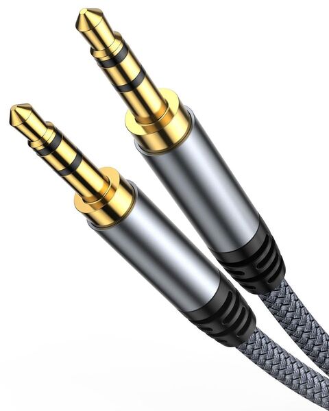 オーディオケーブル aux ケーブル 3.5mm 1.2m オス オス