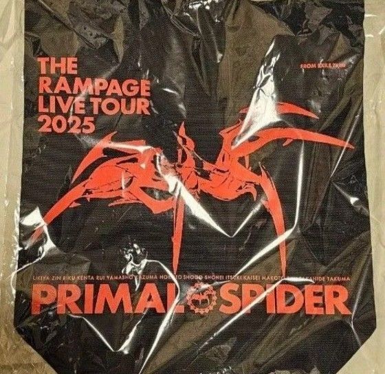 THE RAMPAGE ランペ PRIMAL SPIDER アプグレ グッズ トートバッグ