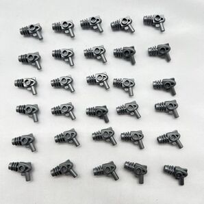レゴ 銃 スペースレイガン 光線銃 パーツ まとめ売り シルバー 30個 新品未使用 LEGO社正規品