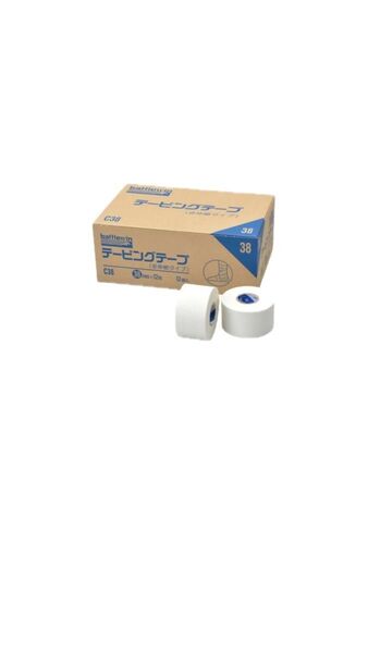 ニチバン 新品未使用 テーピング (38mm 非伸縮 1箱12個入)追加可能 格闘技 ボクシング キックボクシング