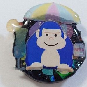 ゴリラちゃんかわいいレジンヘアゴム ゴリラネックレス ゴリラアクセサリー レジンゴリラ ゴリラキーホルダー