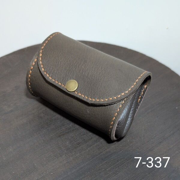 ハンドメイド(7-337)アコーディオン型ウォレット11