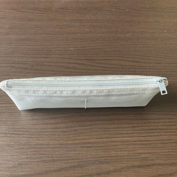 無印良品 ナイロンメッシュペンケース マチ付き