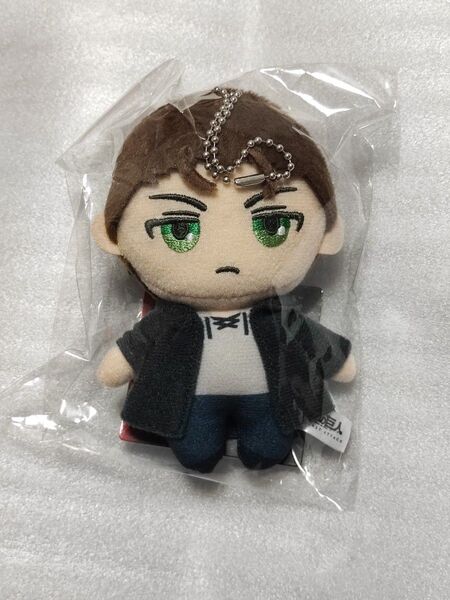 進撃の巨人 ぬいぐるみ キーホルダー マスコット エレン
