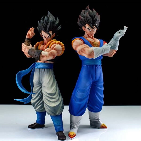 ドラゴンボール ベジット&ゴジータ 2体セット (顔変えパーツ付き) 新品未使用品。