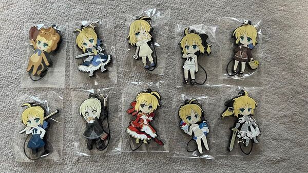 Fate セイバーストラップ(10種セット)