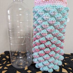 イチゴちゃんペットボトルカバー ハンドメイド