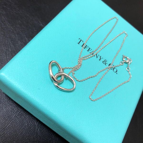 最終お値下げ!TIFFANY&Co ティファニー ダブルループ シルバー ネックレス