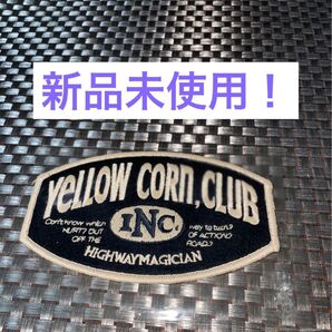 新品未使用! イエローコーン の刺繍ワッペン バイク イエローコーンクラブ