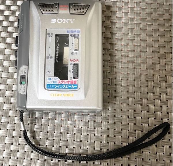 極美品!TCS-60 Sony ステレオ カセットテープレコーダー