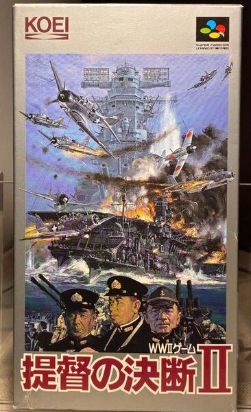 スーパーファミコンソフト 提督の決断II SFC 光栄 KOEI レトロゲーム