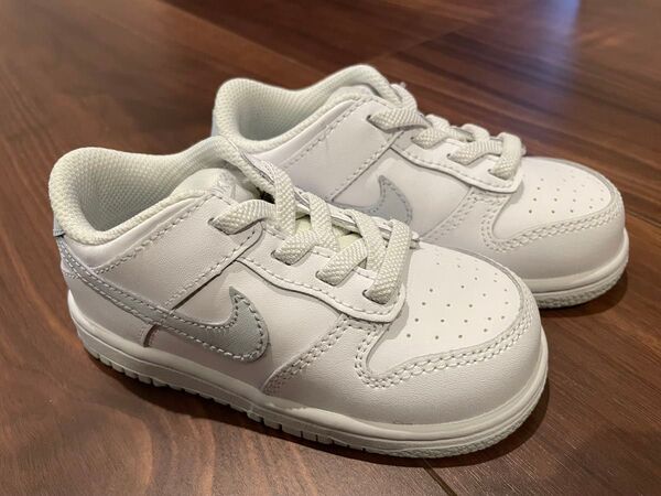 【値引き交渉OK】NIKE ダンクロー ベビーシューズ 14cm ホワイト