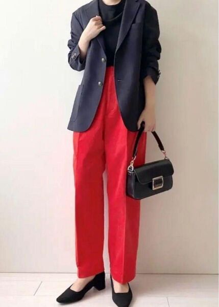 ユニクロ×マルニ ワイドフィットタックパンツ コーデュロイ Lサイズ UNIQLO MARNI