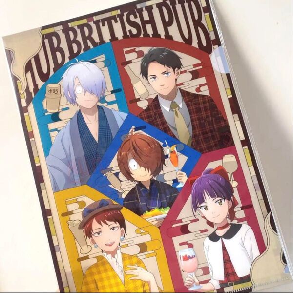 新品未使用 鬼太郎誕生 ゲゲゲの謎 HUBコラボ 描き下ろしクリアファイル