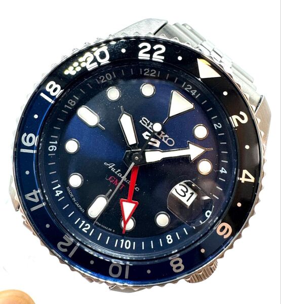 希少美中古■SEIKO セイコー5スポーツ SKX スポーツスタイル SBSC003 4R34-00A0 SS アナログ文字盤