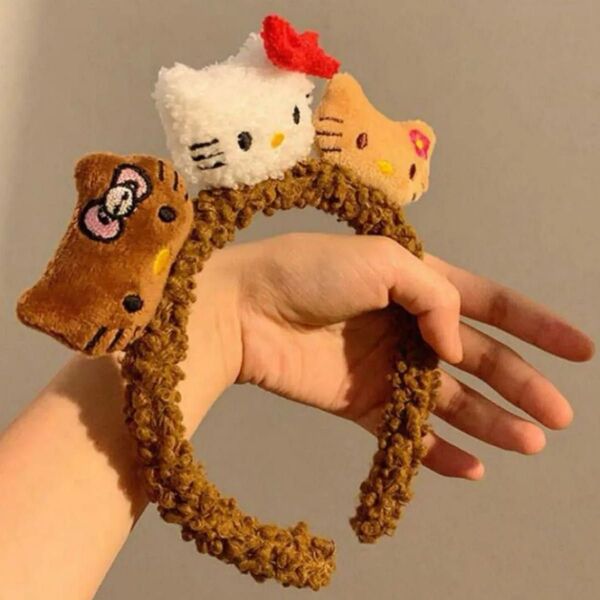 ハローキティ 日焼けキティ カチューシャ